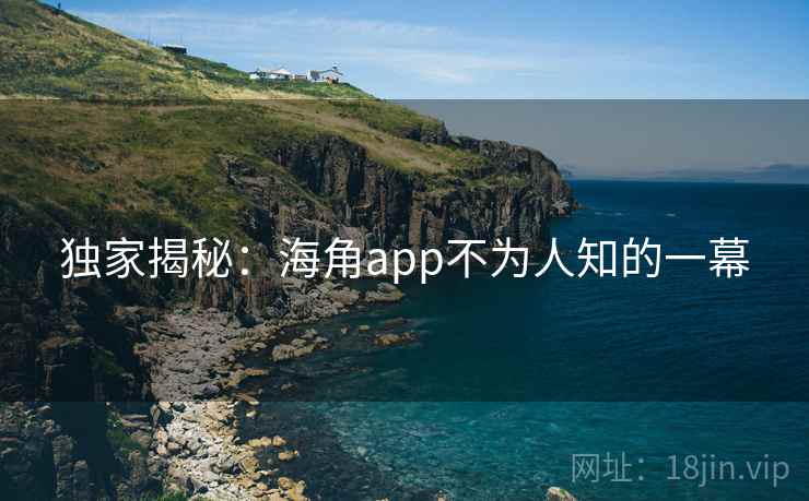 独家揭秘：海角app不为人知的一幕  第1张