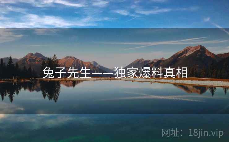 兔子先生——独家爆料真相