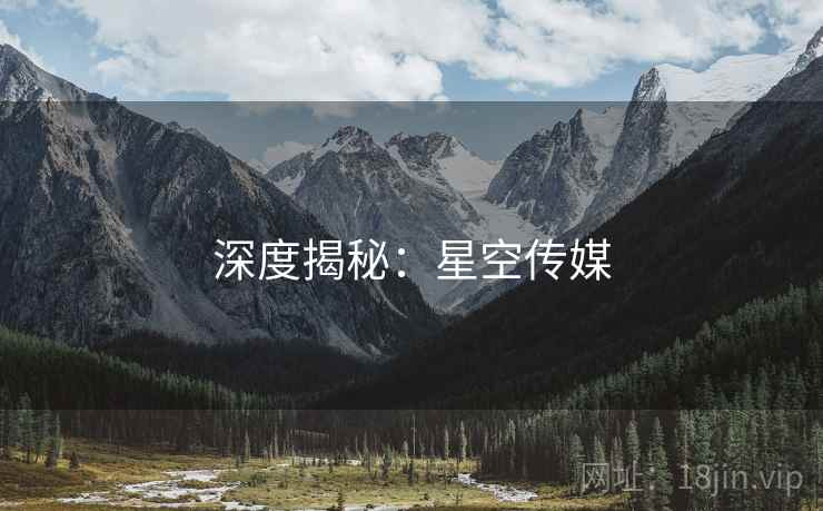 深度揭秘：星空传媒