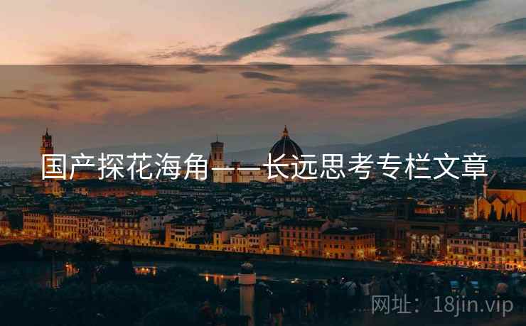国产探花海角——长远思考专栏文章